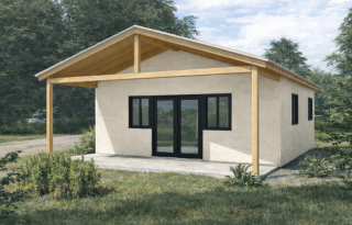 440 sq. ft home example